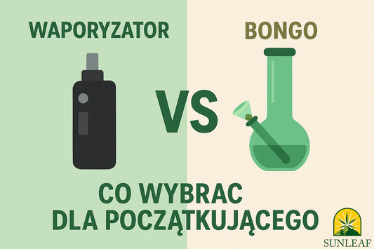 Waporyzator vs. bongo — co wybrać dla początkującego